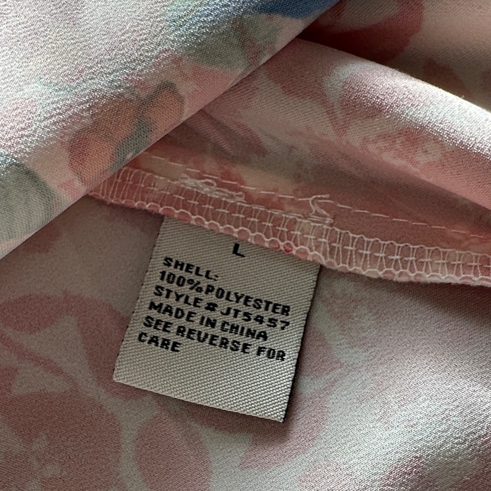 Jealous Tomato Vibrant Floral Blouse - Blue and Pink - Picture 5 of 6